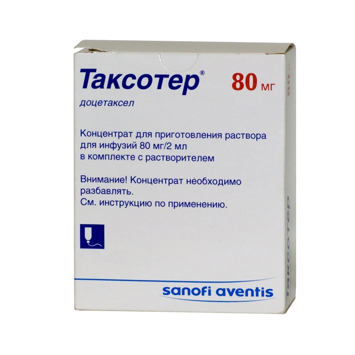 Таксотер (Доцетаксел) фото